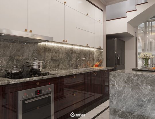 Nội thất phong cách hiện đại - bếp - 3