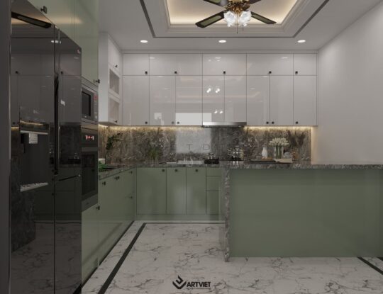 Nội thất phong cách hiện đại - bếp - 5