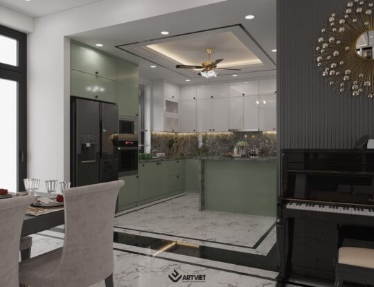 Nội thất phong cách hiện đại - bếp - 6