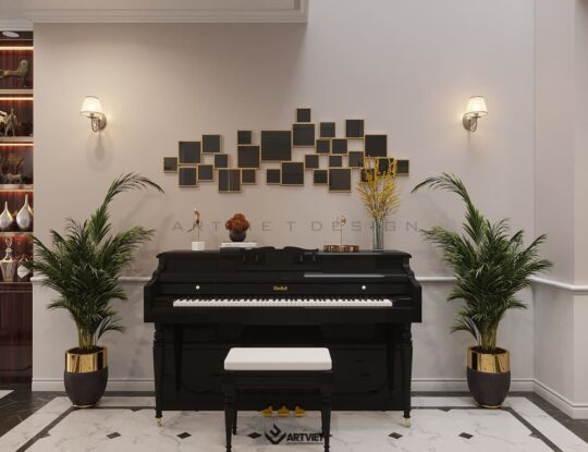 Nội thất phong cách hiện đại - phòng khách