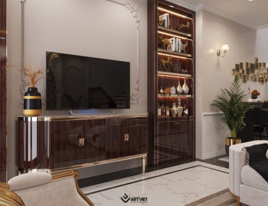 Nội thất phong cách hiện đại - phòng khách - 1