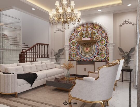 Nội thất phong cách hiện đại - phòng khách - 12