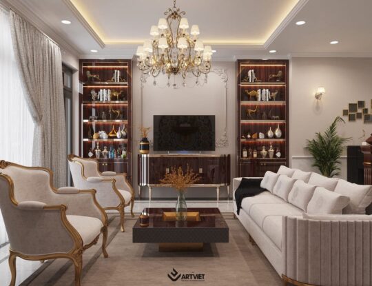 Nội thất phong cách hiện đại - phòng khách - 14