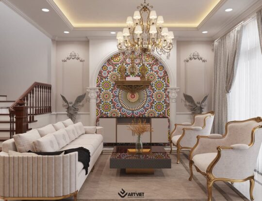 Nội thất phong cách hiện đại - phòng khách - 15