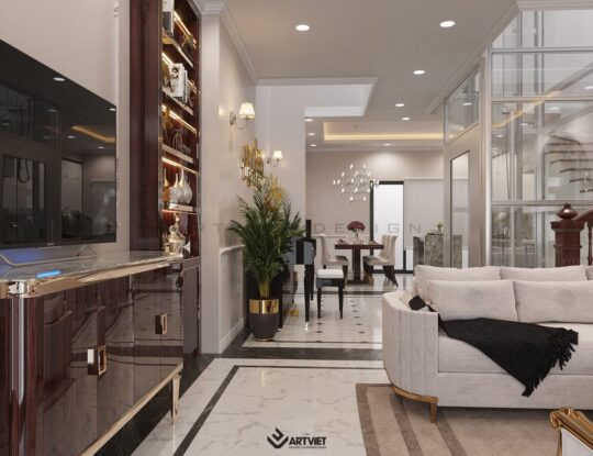 Nội thất phong cách hiện đại - phòng khách - 16