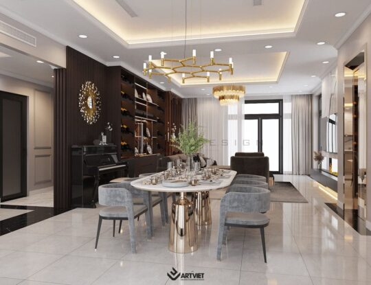 Nội thất phong cách hiện đại - phòng khách - 5