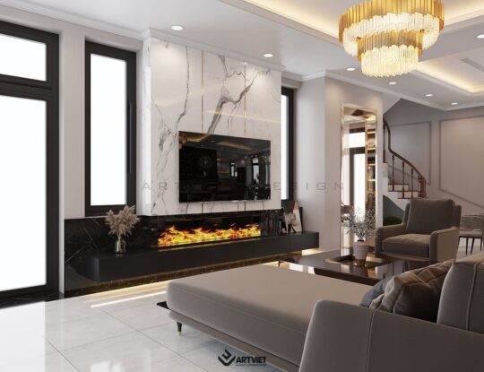 Nội thất phong cách hiện đại - phòng khách - 8