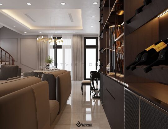 Nội thất phong cách hiện đại - phòng khách - 9