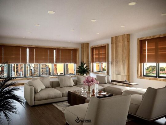 Nội thất phòng khách chị Hằng - 3