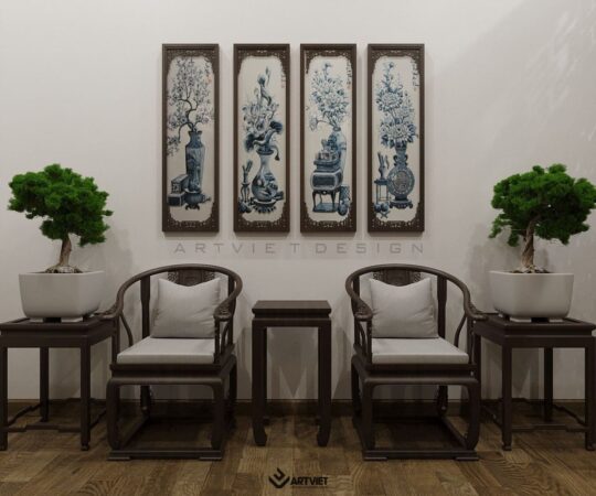 Thiết kế nội thất phòng thờ - 2