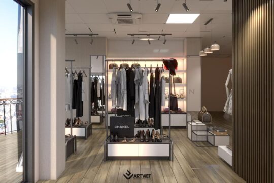 Nội thất shop quần áo Xuân Đỉnh - 2