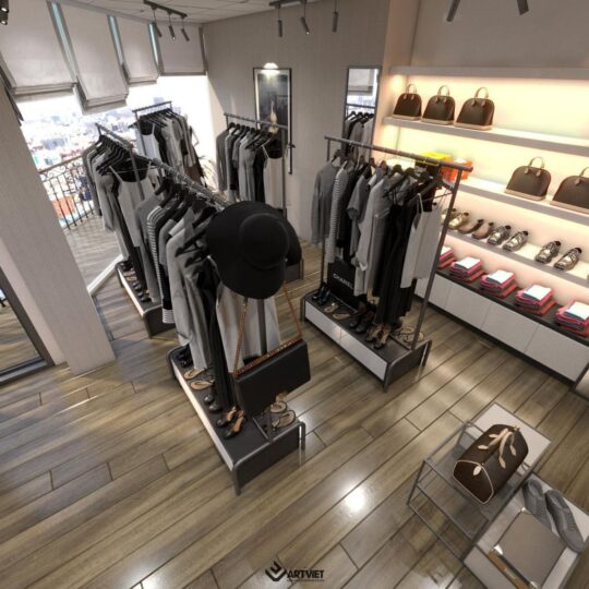 Nội thất shop quần áo Xuân Đỉnh - 3