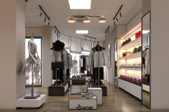 Nội thất shop quần áo Xuân Đỉnh - 4