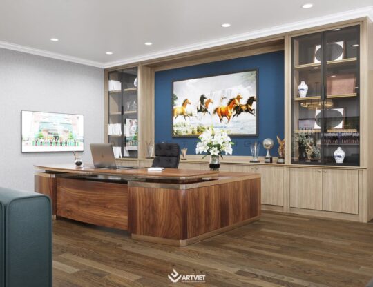 Nội thất văn phòng - bàn làm việc - 1