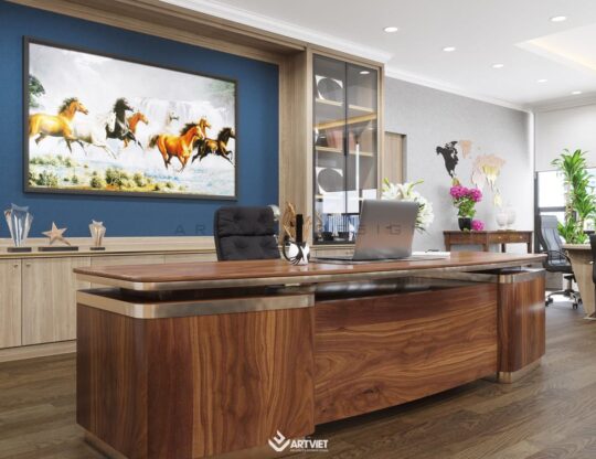 Nội thất văn phòng - bàn làm việc - 2