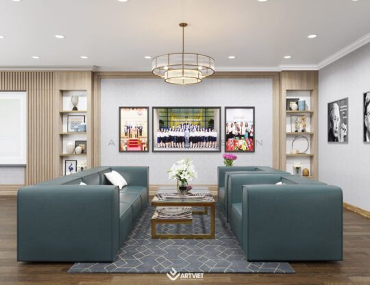 Nội thất văn phòng - khu tiếp khách - 1