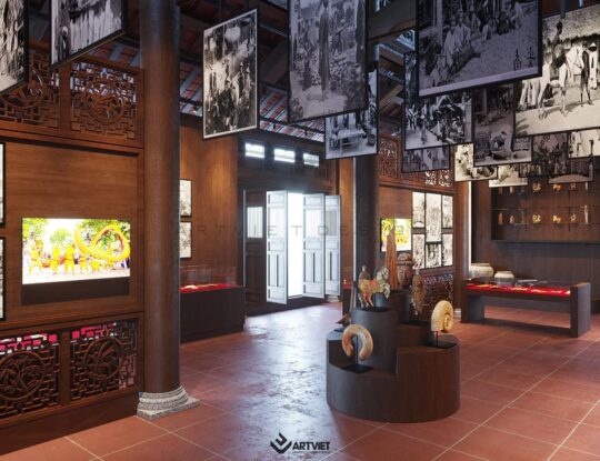 Thiết kế phòng trưng bày - 1