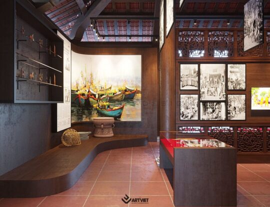 Thiết kế phòng trưng bày - 10