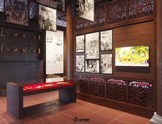 Thiết kế phòng trưng bày - 11