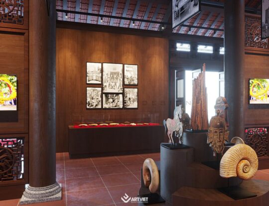 Thiết kế phòng trưng bày - 12