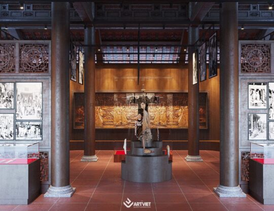 Thiết kế phòng trưng bày - 13