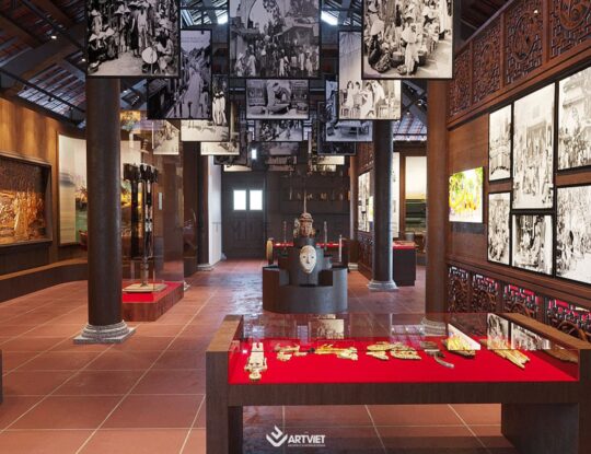 Thiết kế phòng trưng bày - 2