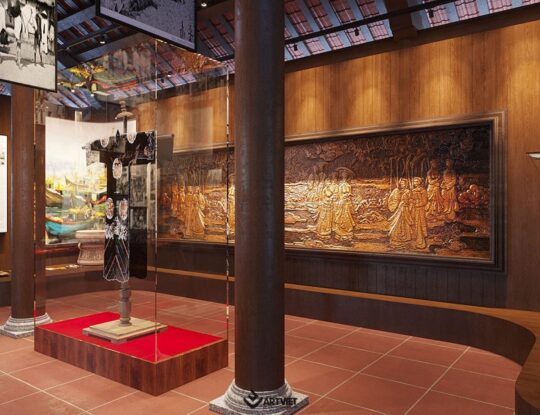 Thiết kế phòng trưng bày - 3