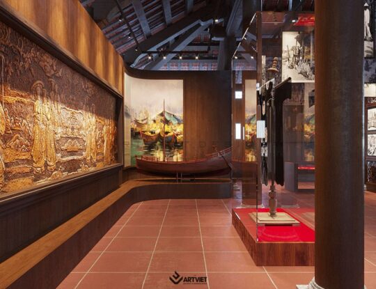 Thiết kế phòng trưng bày - 8