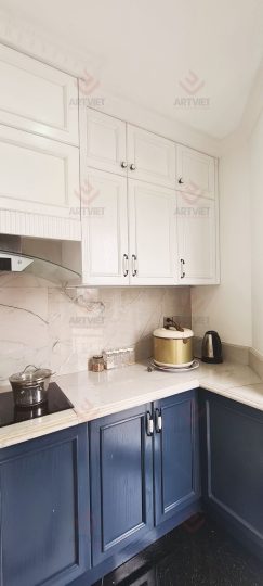 Thi công nội thất biệt thự Ocean Park - bếp 3