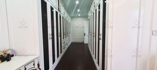 Thi công nội thất biệt thự Ocean Park - Phòng ngủ 3