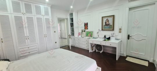 Thi công nội thất biệt thự Ocean Park - Phòng ngủ 5