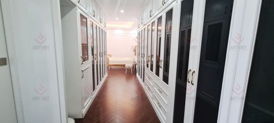 Thi công nội thất biệt thự Ocean Park - Phòng ngủ 6