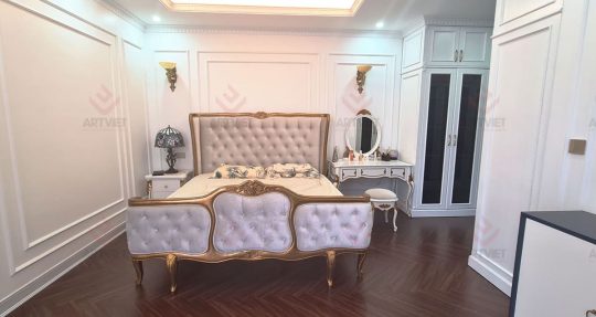 Thi công nội thất biệt thự Ocean Park - Phòng ngủ 8