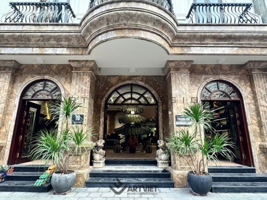 Công trình showroom trưng bày sản phẩm gốm sứ Thanh Hải Bát Tràng 1