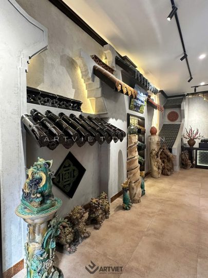 Công trình showroom trưng bày sản phẩm gốm sứ Thanh Hải Bát Tràng 10