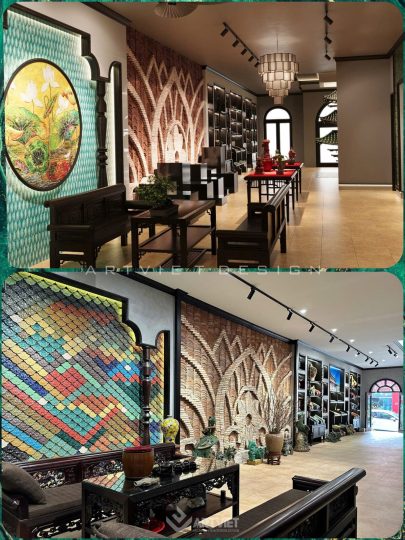 Công trình showroom trưng bày sản phẩm gốm sứ Thanh Hải Bát Tràng 11