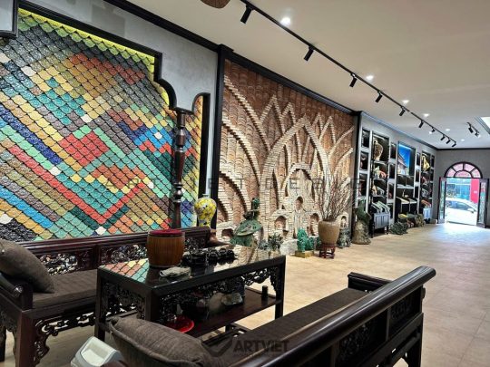 Công trình showroom trưng bày sản phẩm gốm sứ Thanh Hải Bát Tràng 3