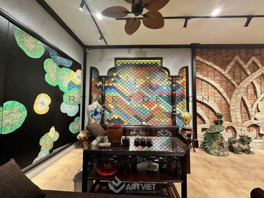 Công trình showroom trưng bày sản phẩm gốm sứ Thanh Hải Bát Tràng 5