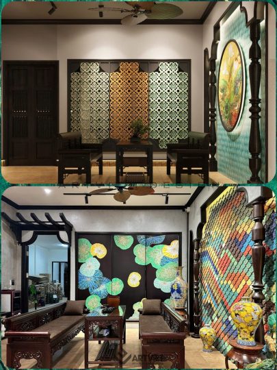 Công trình showroom trưng bày sản phẩm gốm sứ Thanh Hải Bát Tràng 9