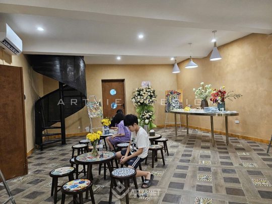 Thi công không gian trải nghiệm ghép gốm Quang Minh 5