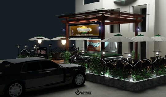 Thiết kế cửa hàng Vinacafe - 6