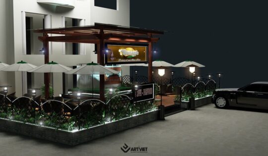 Thiết kế cửa hàng Vinacafe - 7