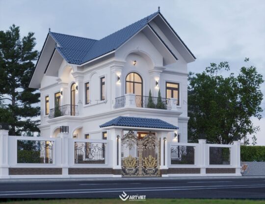 Thiết kế kiến trúc nhà bác Nghĩa - 1