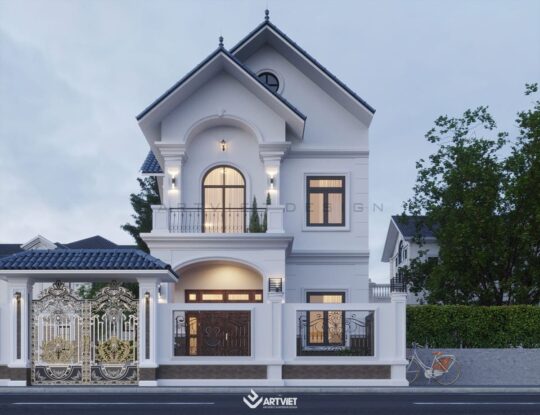 Thiết kế kiến trúc nhà bác Nghĩa - 2