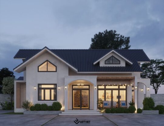 Thiết kế kiến trúc nhà vườn - 1