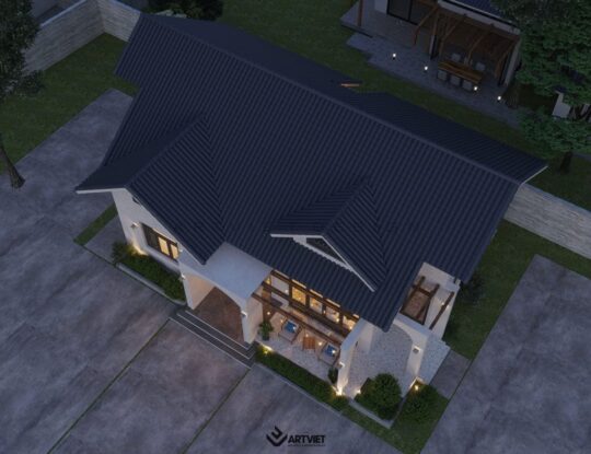 Thiết kế kiến trúc nhà vườn - 2