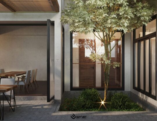 Thiết kế kiến trúc nhà vườn - 2