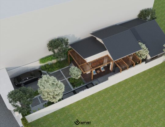 Thiết kế kiến trúc nhà vườn - 4