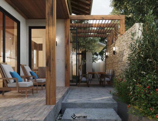 Thiết kế kiến trúc nhà vườn - 5