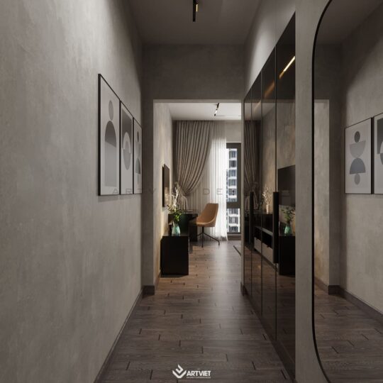 Thiết kế nội thất nhà Sơn Tây - phòng ngủ con trai - 1